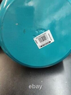 La Cocotte Ronde en Fonte Le Creuset de 4,5 litres, couleur Teal