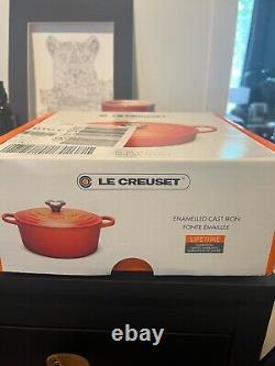 La Cocotte en fonte Le Creuset orange