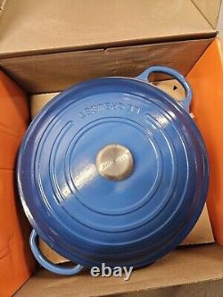 La cocotte en fonte Le Creuset BLEU