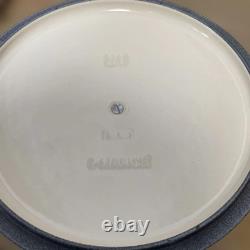 Le Creuset 20 cm 7,9 Cocotte ronde fleur d’oranger en fonte émaillée, faitout hollandais