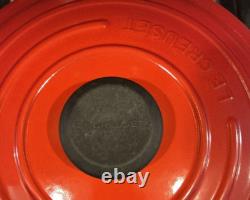 Le Creuset #24 Cocotte en Fonte Émaillée Rouge 3,5 L Fabriquée en France