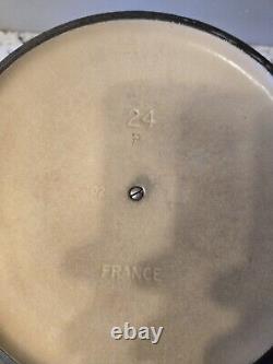 Le Creuset #24 Faitout en Fonte Émaillée Rouge de 4,5 Quarts avec Couvercle