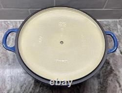 Le Creuset #26 Cocotte Bleue 5,5 Qt VTG LIRE