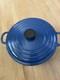 Le Creuset #26 Cocotte Avec Couvercle, Magnifique Bleu, 5,5 Qt