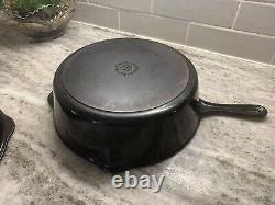 Le Creuset #27 Cocotte/Sauteuse Noire Cassadou en excellent état (EUC)