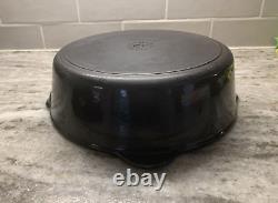 Le Creuset #27 Cocotte/Sauteuse Noire Cassadou en excellent état (EUC)