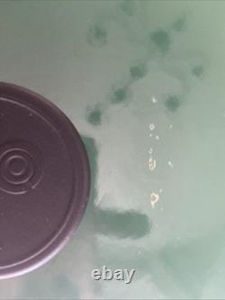 Le Creuset #32 Cocotte en fonte émaillée verte émeraude avec couvercle