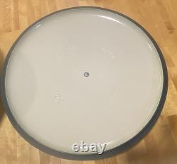 Le Creuset #32 Cocotte en fonte émaillée verte émeraude avec couvercle