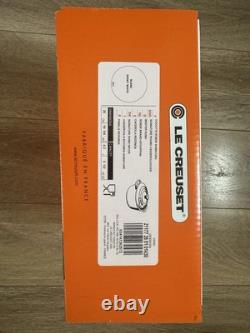 Le Creuset Blanc Brillant 5,5 qt Cocotte en Fonte Signature
