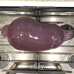 Le Creuset Casserole en Fonte Émaillée de 2,25 Qt Couleur Aubergine RARE