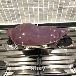 Le Creuset Casserole en Fonte Émaillée de 2,25 Qt Couleur Aubergine RARE