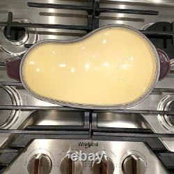 Le Creuset Casserole en Fonte Émaillée de 2,25 Qt Couleur Aubergine RARE