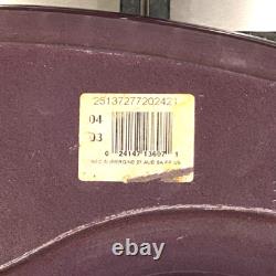 Le Creuset Casserole en Fonte Émaillée de 2,25 Qt Couleur Aubergine RARE