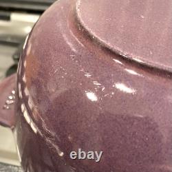 Le Creuset Casserole en Fonte Émaillée de 2,25 Qt Couleur Aubergine RARE