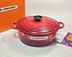 Le Creuset Casserole Ronde Peu Profonde Rouge Cerise 26 Cm 4,25 Qt Pour Risotto, Neuve En Bo&icirc;te