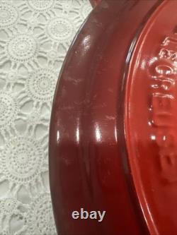 Le Creuset Classique 9 Qt Faitout Rond Signature Cerise 30 Fonte Rouge