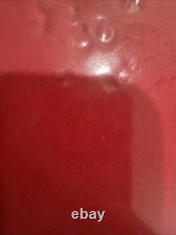 Le Creuset Classique 9 Qt Faitout Rond Signature Cerise 30 Fonte Rouge
