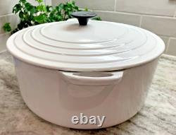Le Creuset Cocotte Classique Vintage #30 9qt Blanc en excellent état