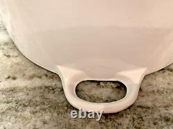 Le Creuset Cocotte Classique Vintage #30 9qt Blanc en excellent état