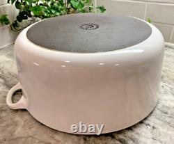 Le Creuset Cocotte Classique Vintage #30 9qt Blanc en excellent état