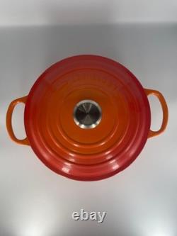 Le Creuset Cocotte Néerlandaise Flamme Volcanique