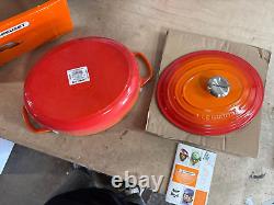 Le Creuset Cocotte Ovale en Fonte Émaillée 5 qt. Flamant 21178290902430