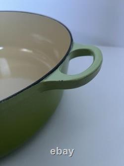 Le Creuset Cocotte Ronde Large Émaillée en Fonte #30 6 Qt Vert Brillant