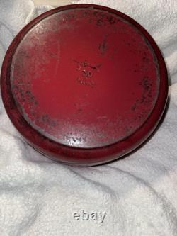 Le Creuset Cocotte Ronde en Fonte 30 6,75 qt. Rouge Cerise avec Couvercle