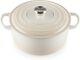 Le Creuset Cocotte Ronde En Fonte Émaillée Signature, 3,5 Qt. Meringue