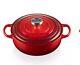 Le Creuset Cocotte Ronde En Fonte Sauteuse 9,5 Pouces, 3,5 Qt, Fabriqué En France