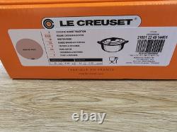 Le Creuset Cocotte Rondo 22cm 3.5Qt Mauve Rose Faitout en Fonte Neuf