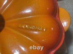 Le Creuset Cocotte en Fonte Émaillée Orange Citrouille 2QT 1.9L