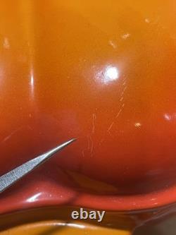 Le Creuset Cocotte en Fonte Émaillée Orange Citrouille 2QT 1.9L