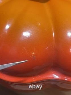 Le Creuset Cocotte en Fonte Émaillée Orange Citrouille 2QT 1.9L