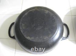 Le Creuset Cocotte en Fonte Noire Mat 3,5 QT / 3,4L avec Couvercle Modèle #24