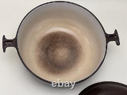 Le Creuset Enzo Mari #26 La Mama 5½QT Cocotte en fonte émaillée marron