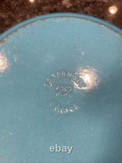 Le Creuset Faitout en Fonte Émaillée Teal/Turquoise/Bleu Ombré Teal #22 3,5 Qt