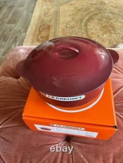 Le Creuset LEGUMIER Cocotte en Fonte #24, 4 Qt, Rhode