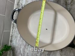 Le Creuset Signature Casserole Ovale Cocotte 3,5 L. Noir Brillant #25 R76