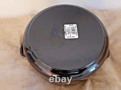 Le Creuset Signature Casserole Ronde 5,5 qt Neuf - Présentation en Magasin Noir