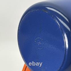 Le Creuset Signature Casserole Ronde Cocotte Bleu Cobalt Double Poignée SANS COUVERCLE