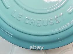 Le Creuset Signature Cocotte 20cm 2-3/4 Qt Menthe Fraîche Faitout en Fonte NON UTILISÉ