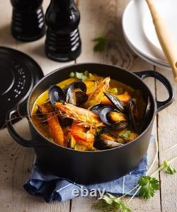 Le Creuset Signature Cocotte Noir Mat Réglisse 18 cm 2Qt En Fonte Dutch Oven