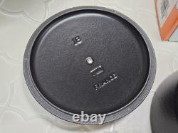 Le Creuset Signature Cocotte Noir Mat Réglisse 18 cm 2Qt En Fonte Dutch Oven