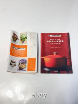 Le Creuset Signature Cocotte Ovale 17 cm Noir Mat Bouton Argent 0,9 L Non Utilisé