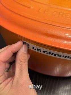 Le Creuset Signature Cocotte Ovale avec Bouton Crucible 15,5 qt