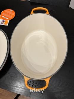 Le Creuset Signature Cocotte Ovale avec Bouton Crucible 15,5 qt