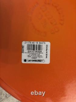 Le Creuset Signature Cocotte Ovale avec Bouton Crucible 15,5 qt