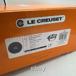 Le Creuset Signature Cocotte Ovale en Fonte Émaillée Huître Gris Pierre 8Qt