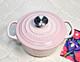 Le Creuset Signature Cocotte Ronde 16 Cm 1,3 L Rose Coquillage En Fonte Excellent